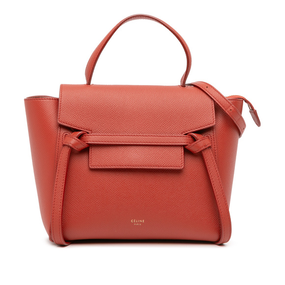 Pre-Loved Celine Nano Grained Calfskin Belt Bag - Picture 1 of 12